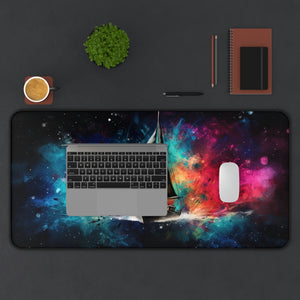 Sailing the Galaxy Desk Mood Mat Mouse Pad