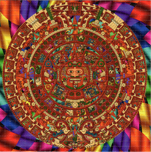 Mayan Aztec Calendar BLOTTER ART acid free perforated lsd paper