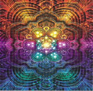 Cosmic Interconnection by Yantrart Signed, Numbered Blotter art