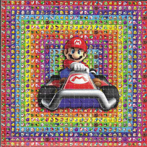 Mario Kart BLOTTER ART acid free perforated lsd paper
