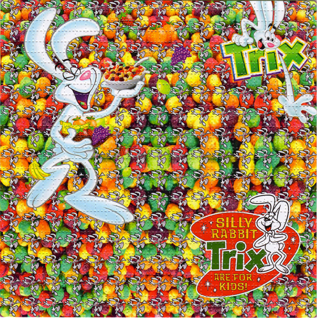 Trix Are For Kids BLOTTER ART acid free perforated lsd paper