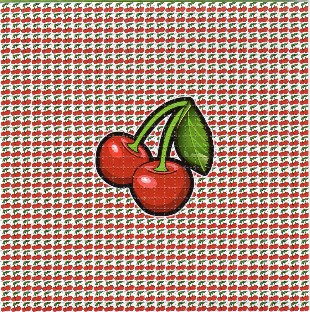 Cherries Dancing BLOTTER ART acid free perforated lsd paper