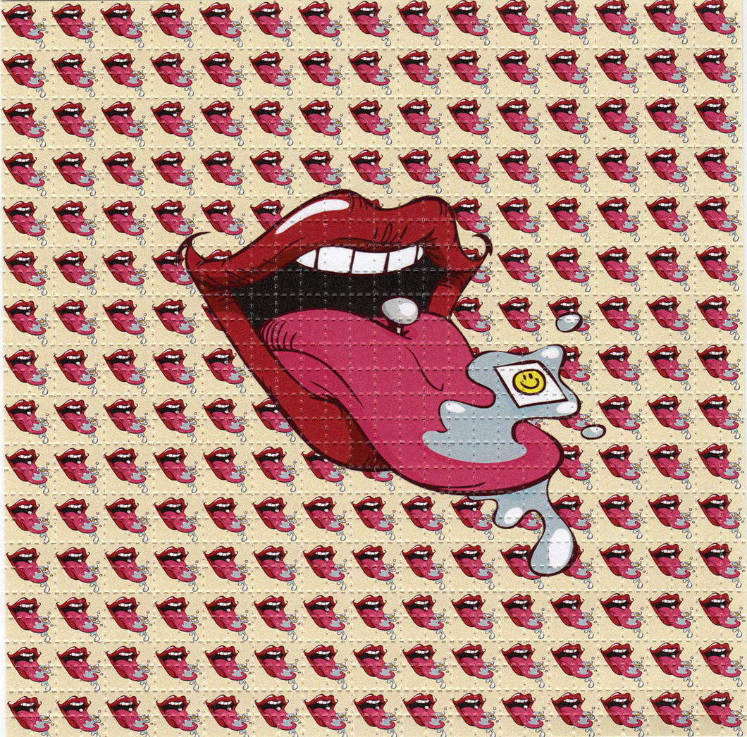 A Tab For Every Tongue BLOTTER ART acid free perforated lsd paper