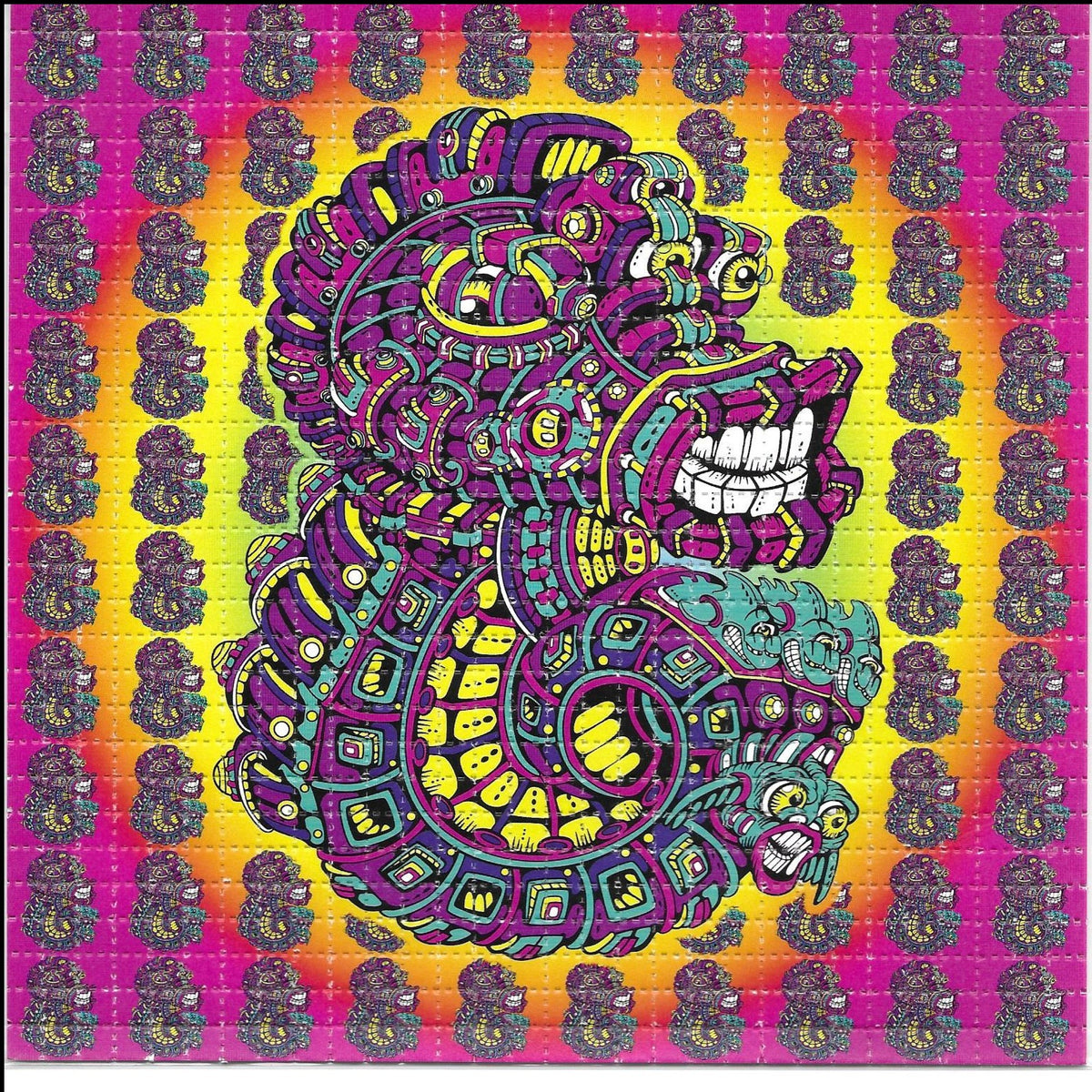 Seahorse BLOTTER ART acid free perforated lsd paper – Kesey Art