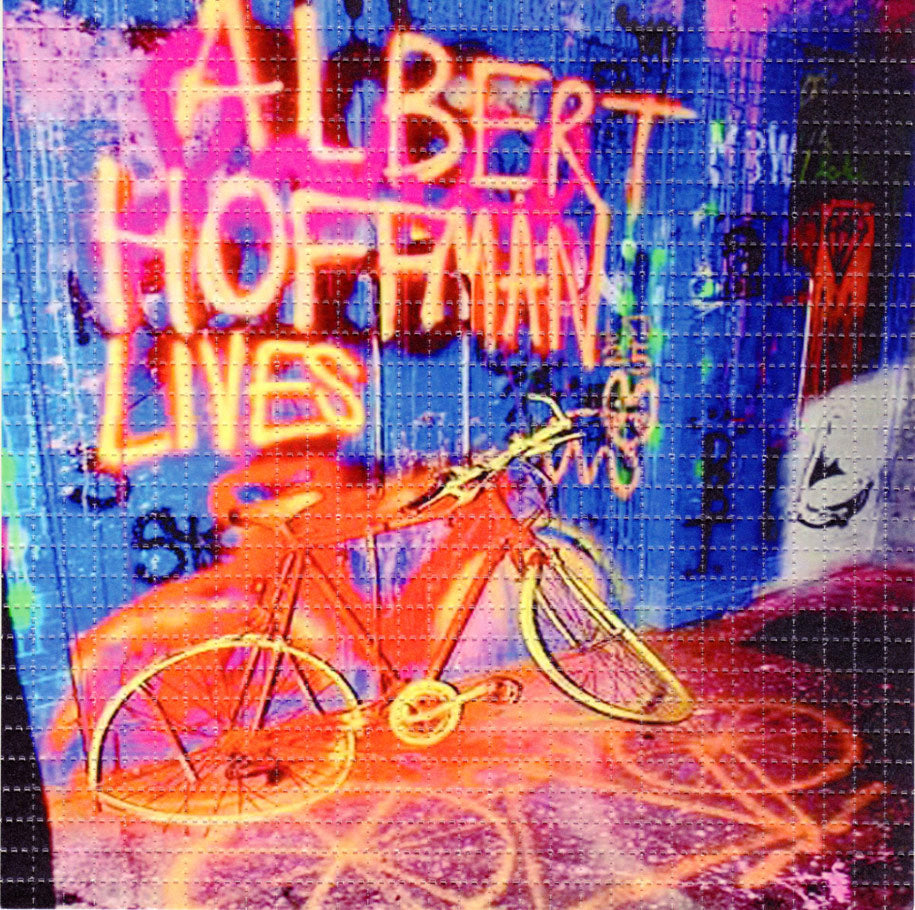Albert Lives BLOTTER ART acid free perforated lsd paper