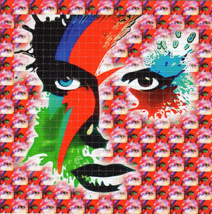 Ziggy Stardust BLOTTER ART acid free perforated lsd paper