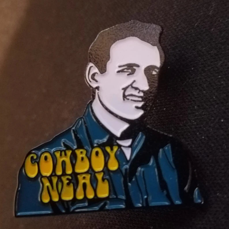 Original Neal Cassidy Merry Prankster Hat Pin Psychedelic