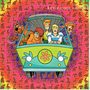 Scooby Doo Mystery Machine BLOTTER ART acid free perforated lsd paper