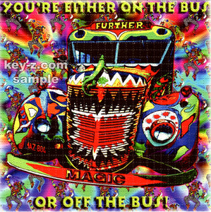 On or Off the Bus BLOTTER ART acid free perforated lsd paper